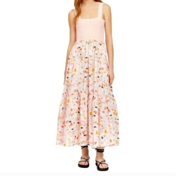 NWT Tanya Taylor Gianna Floral Maxi Dress - Picture 3 of 13